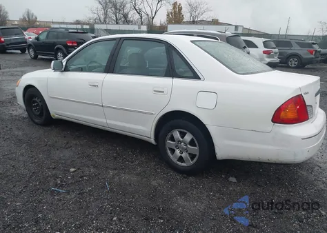 2001 Toyota Avalon Xl from USA, damaged, VIN 4T1BF28B91U121866